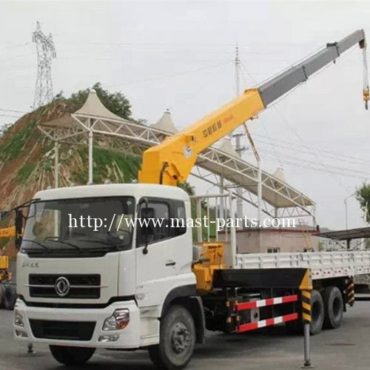 Dongfeng lhd truck mounted crane